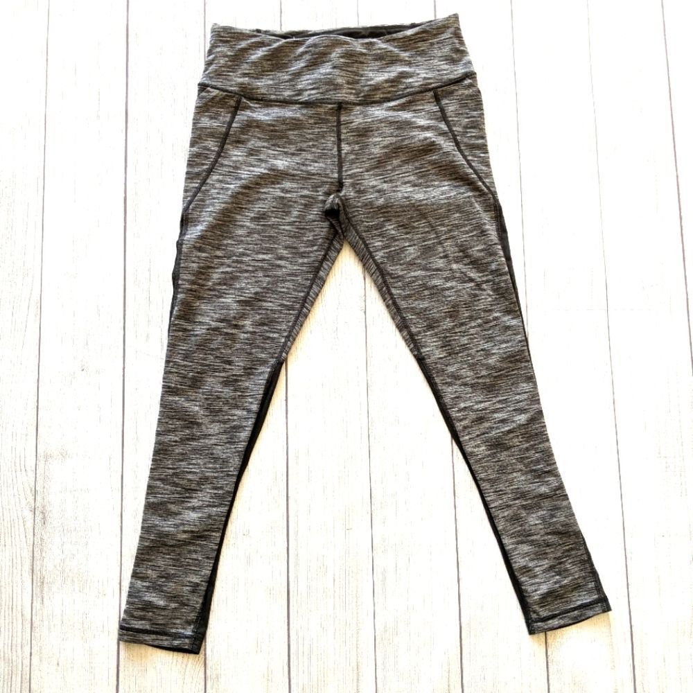 Victoria secret sport grey black leggings knockout